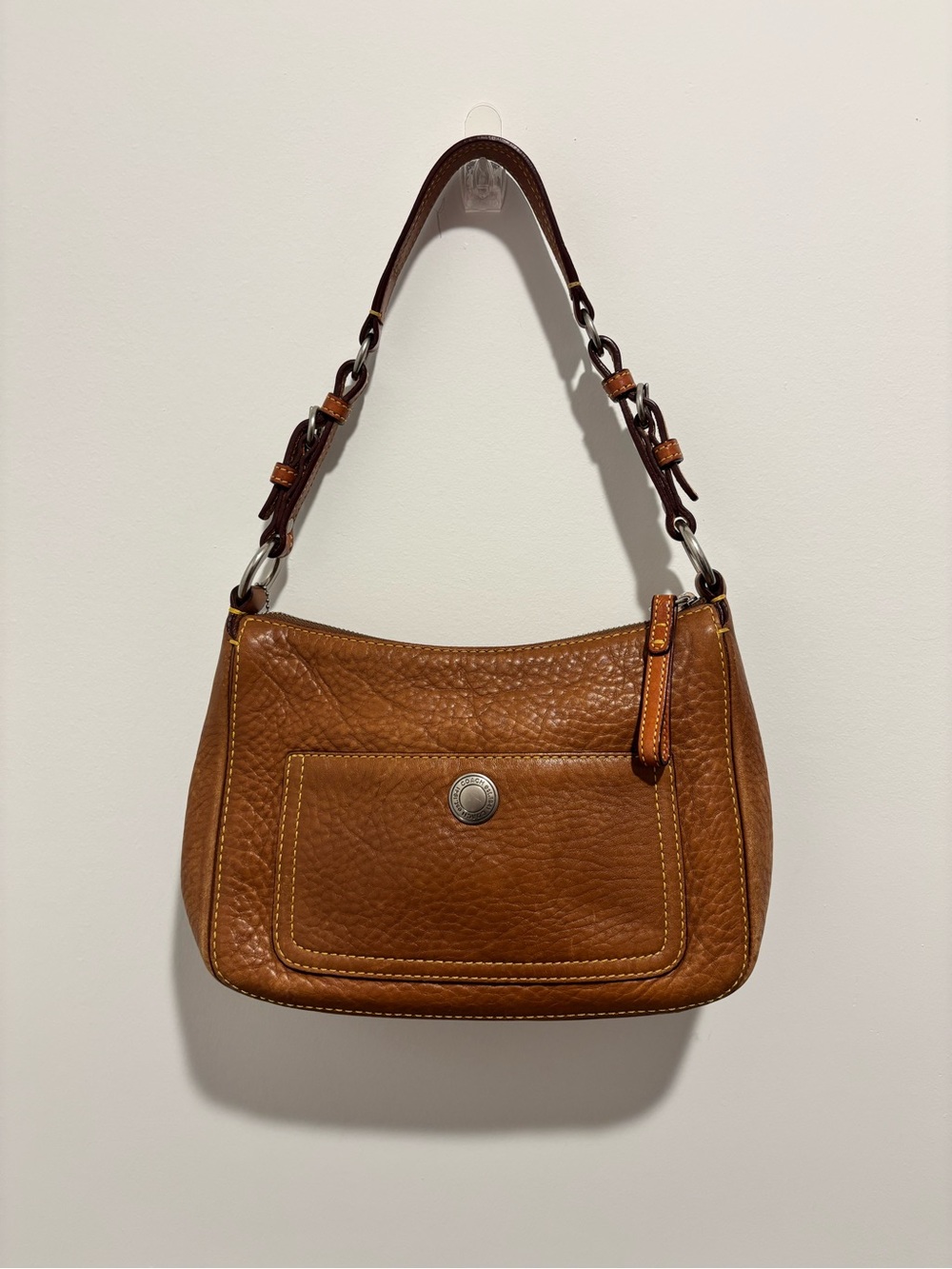 💕Coach Buttery Soft Leather Shoulder Bag
